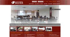 Desktop Screenshot of beder.edu.al